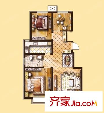 蜀秀花園戶型圖