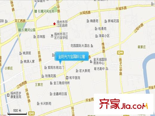 力寶頤景國際大酒店公寓交通圖