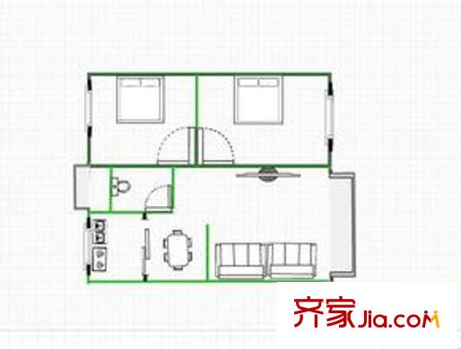 金橋石油苑戶型圖石油苑戶型圖4 