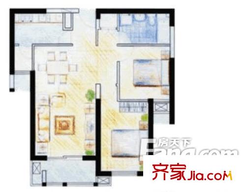 萬馬鉑金公寓 戶型圖