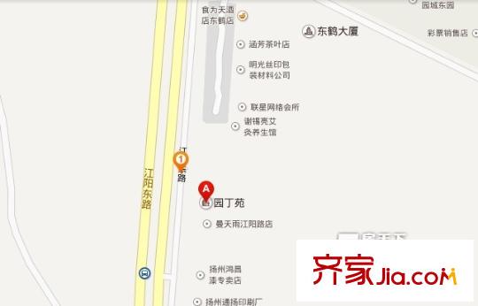 園丁苑交通圖 