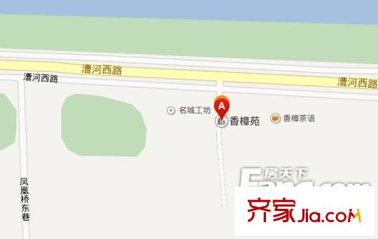 香樟苑交通圖 