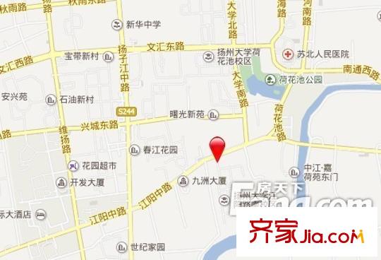 水利學(xué)院宿舍交通圖 