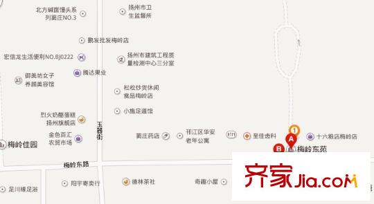 梅嶺東苑交通圖 