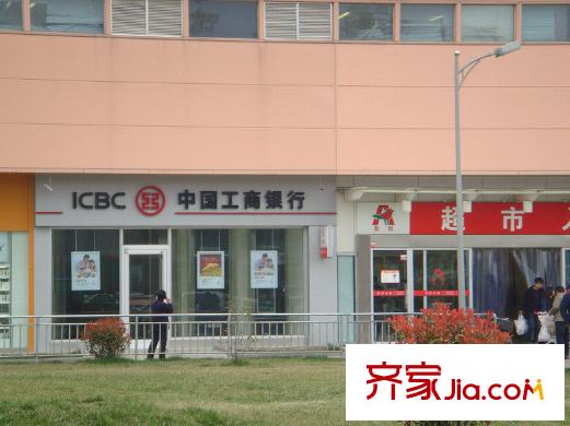 恒通帝景藍灣配套圖向東200米歐尚超市一樓工商銀行