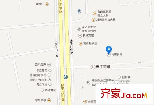 蔣莊新寓交通圖 