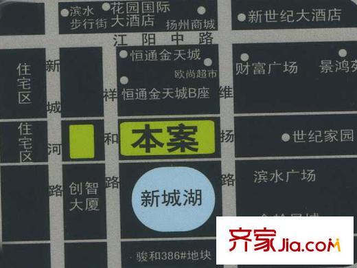 恒通帝景藍灣交通圖區(qū)位圖