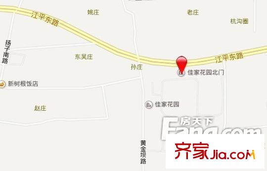 佳家北苑交通圖1