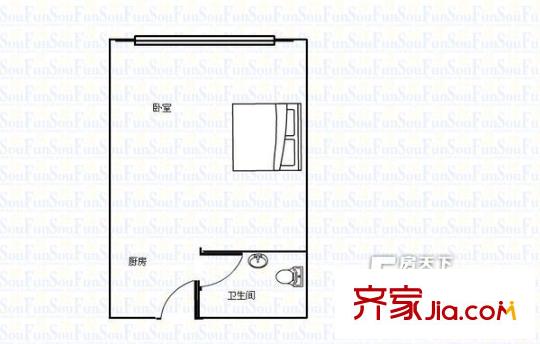 金鼎國際公寓戶型圖406718583500 