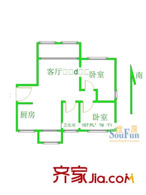 江陽苑 戶型圖