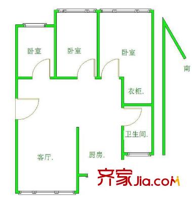 江陽(yáng)苑 戶型圖
