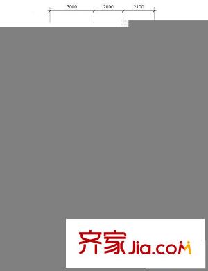 翡翠城戶型圖G 3室2廳1衛(wèi)