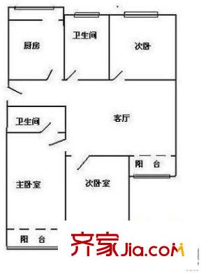 新幸福小區(qū) 戶型圖