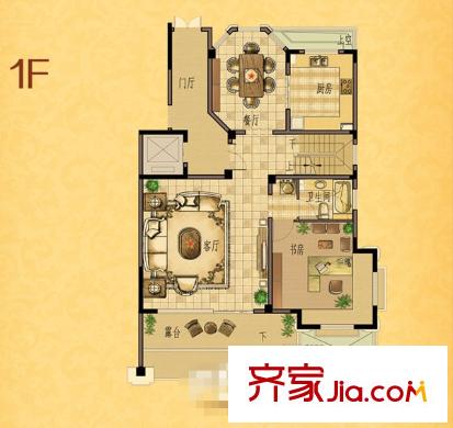 山水錦城 戶型圖