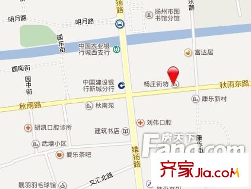 楊莊街坊交通圖  
