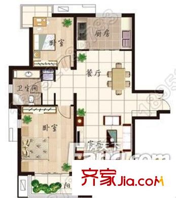 楊莊街坊 戶型圖