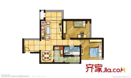 瘦西湖福苑 戶(hù)型圖
