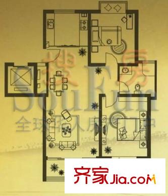 御河苑戶型圖御戶2 