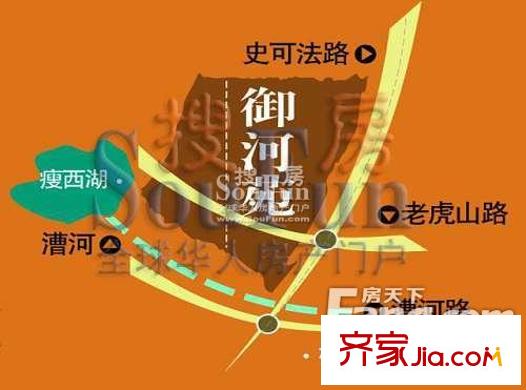 御河苑交通圖交通