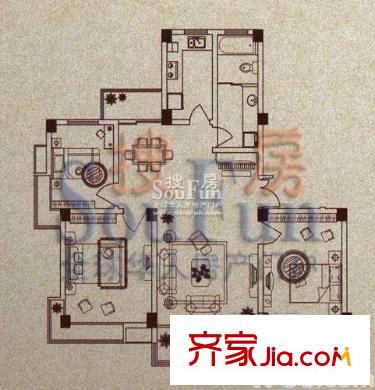 御河苑戶型圖御戶3 