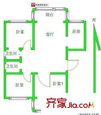 新幸福小區(qū) 戶型圖