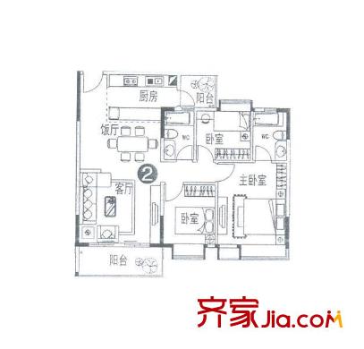 新幸福小區(qū) 戶型圖