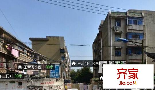 玉帶河新村外景圖 