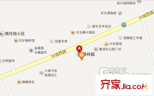 得祥園交通圖 