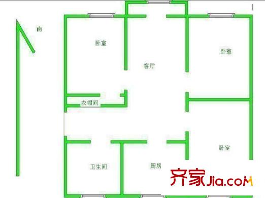 新桂香苑 戶型圖