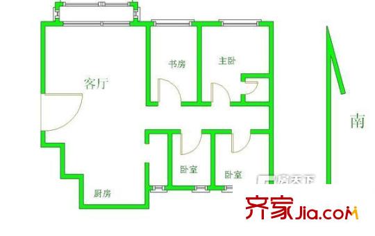 新桂香苑 戶型圖