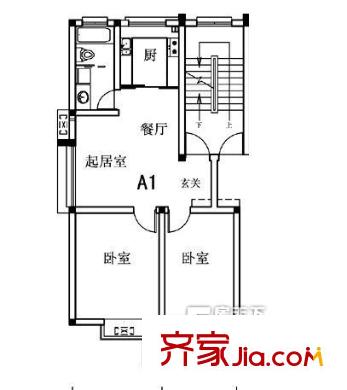 石油山莊戶型圖401907000300 