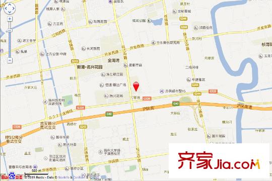 潤和御景城交通圖