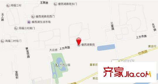 瘦西湖景苑交通圖 