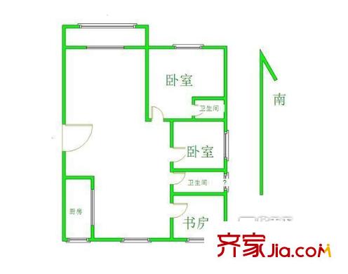 瘦西湖景苑 戶型圖