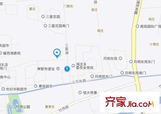 瘦西湖福苑交通圖 