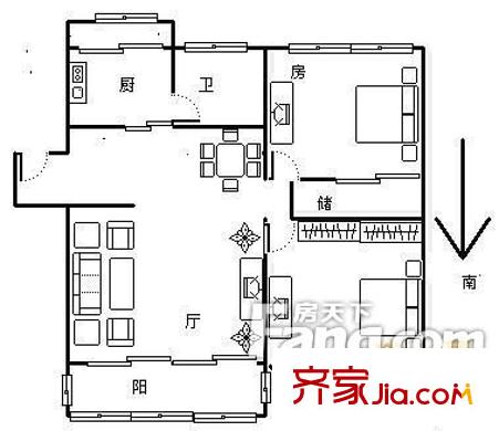 興揚(yáng)苑 戶(hù)型圖