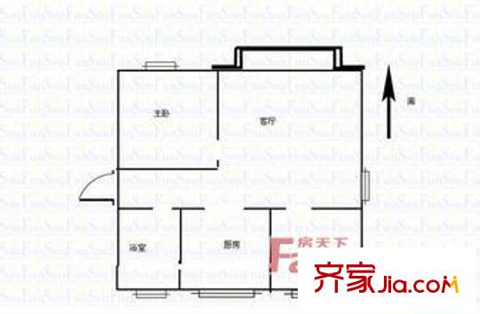 新桂香苑 戶型圖