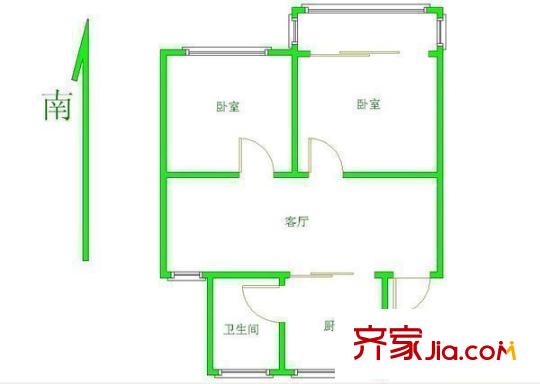 新桂香苑 戶型圖