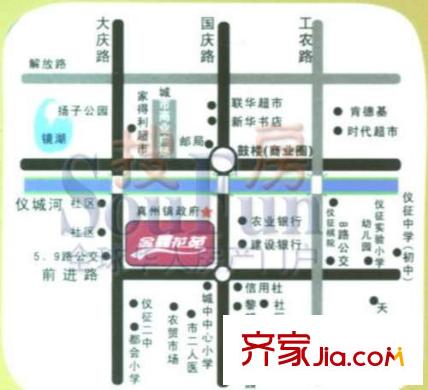 金鑫花苑交通圖03