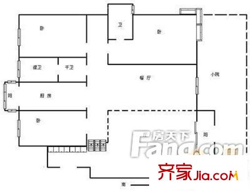 杉灣花園 戶型圖