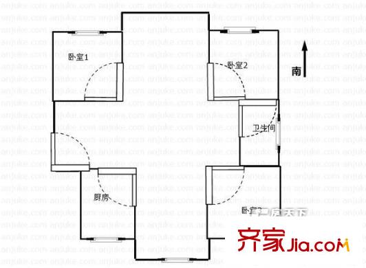 杉灣花園 戶型圖