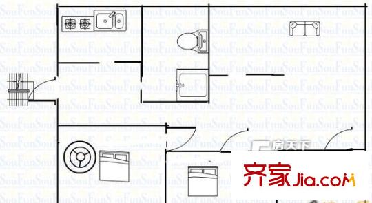杉灣花園 戶型圖