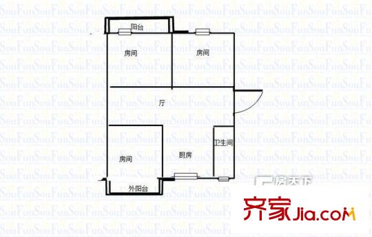 安莊新村戶型圖409278666100 