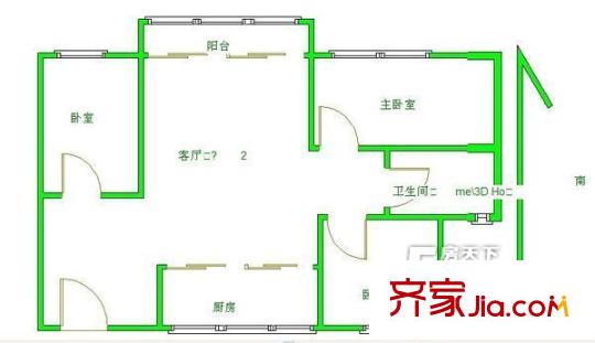 紫陽苑 戶型圖