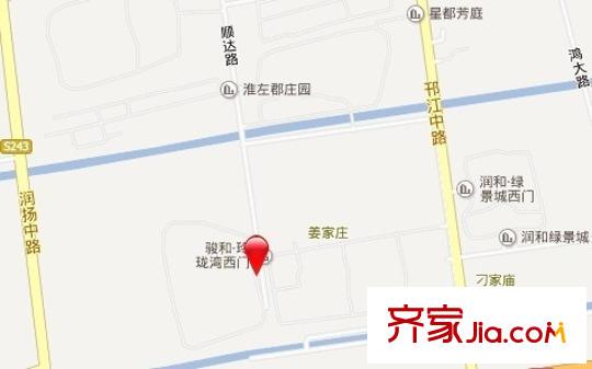 振興花園交通圖 