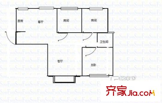 振興花園 戶型圖
