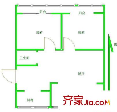 新世紀花苑戶型圖2011101815082458053 