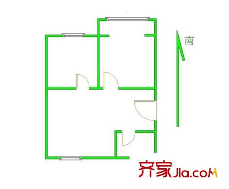 得月苑 2室 戶型圖