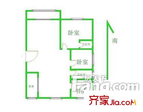瘦西湖景苑 戶型圖