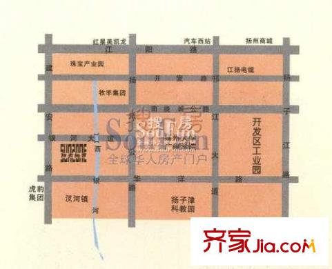 陽(yáng)光地帶交通圖